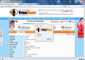 'freeones' Search .